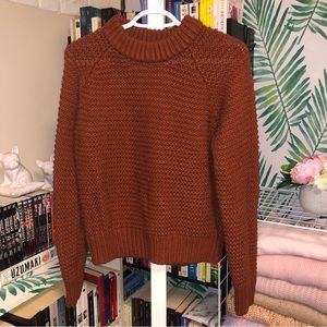 George | Knitted Sweater | Burnt Orange